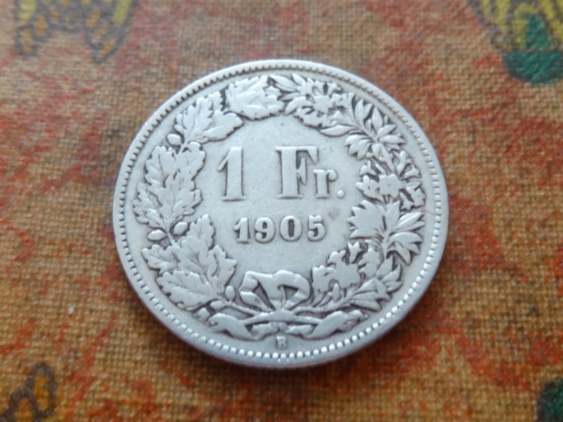 Tutti le monete: 1 Fr. 1905  (Y) – Usato da Romanel-sur-Lausanne venduto da Swift13