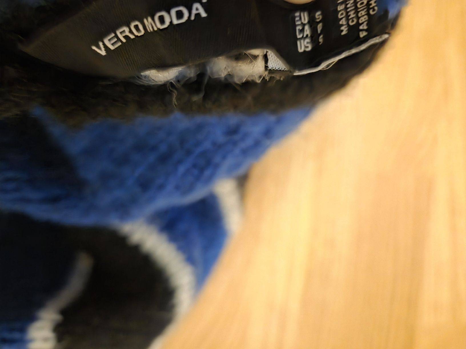 Maglioni & Felpe: Veromoda Strickpullover, Gr. S, blau/weiss – Usato da Zürich venduto da sca_w5gs 1