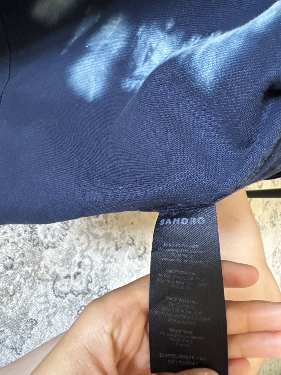 Sandro Giacche: Veste en jean SANDRO taille M - neuve. – Nuovo (secondo la descrizione) da La Tour-de-Peilz venduto da noemieventeonline 4