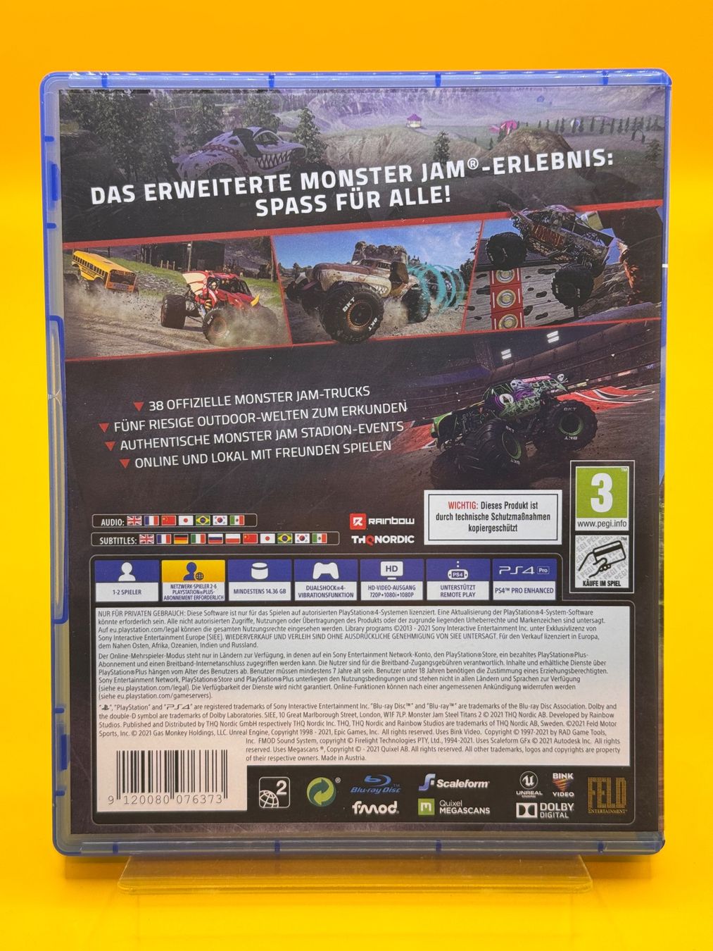 Sony Giochi: PS4 Monster Jam Steel Titans 2 – Usato da Oberwil b. Zug venduto da silver2024 1