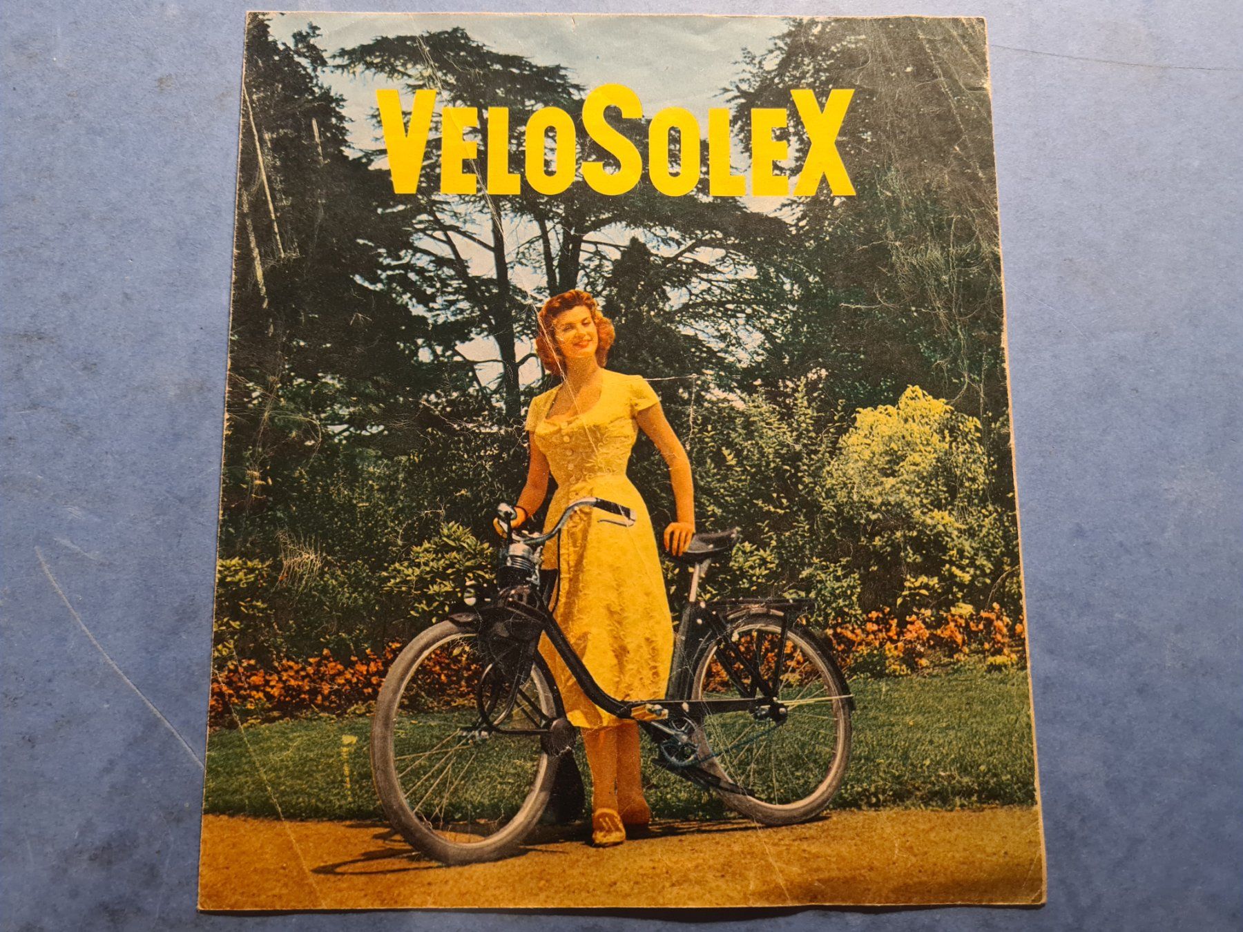 Documenti: VELOSOLEX PROSPECTUS VINTAGE 1955 COLLECTION – Usato da Bellevue venduto da BURGOLMANIA