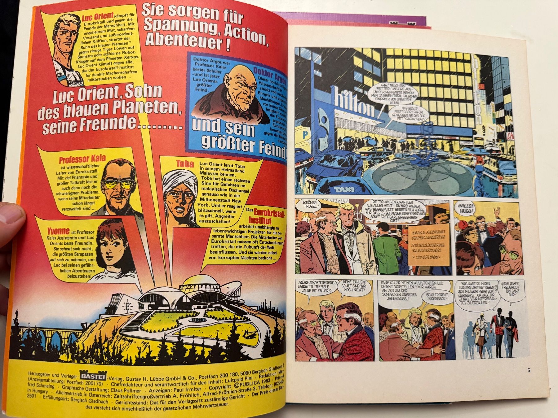 Comics: 4er Lot LUC ORIENT BAND 8-11 – Gebraucht aus Münsingen von Ganjam 5