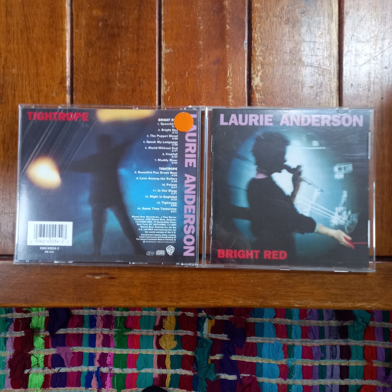 CDs: Laurie anderson - bright red – Gebraucht aus St-Cergue von VeganWarrior