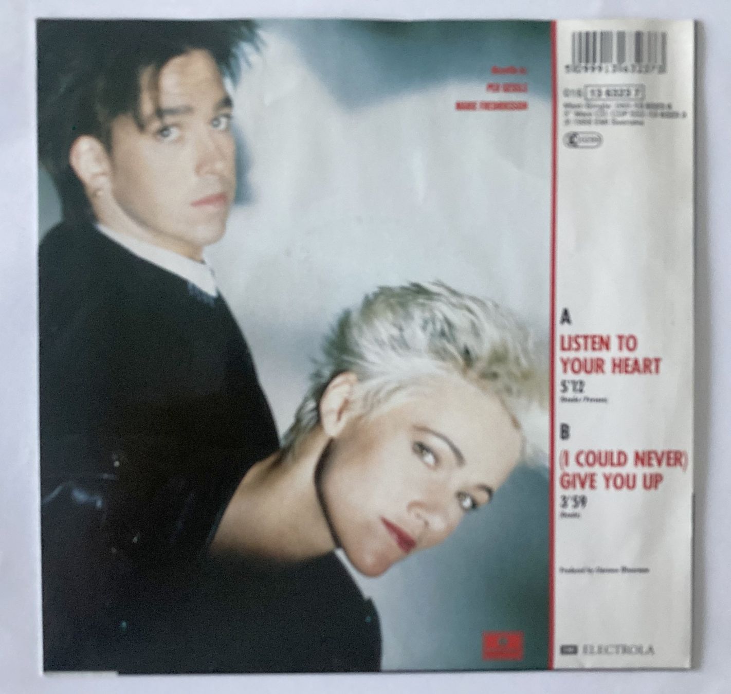 Dischi in vinile: ROXETTE - LISTEN TO YOUR HEART – Usato da Bottens venduto da hotter-than-hell 1