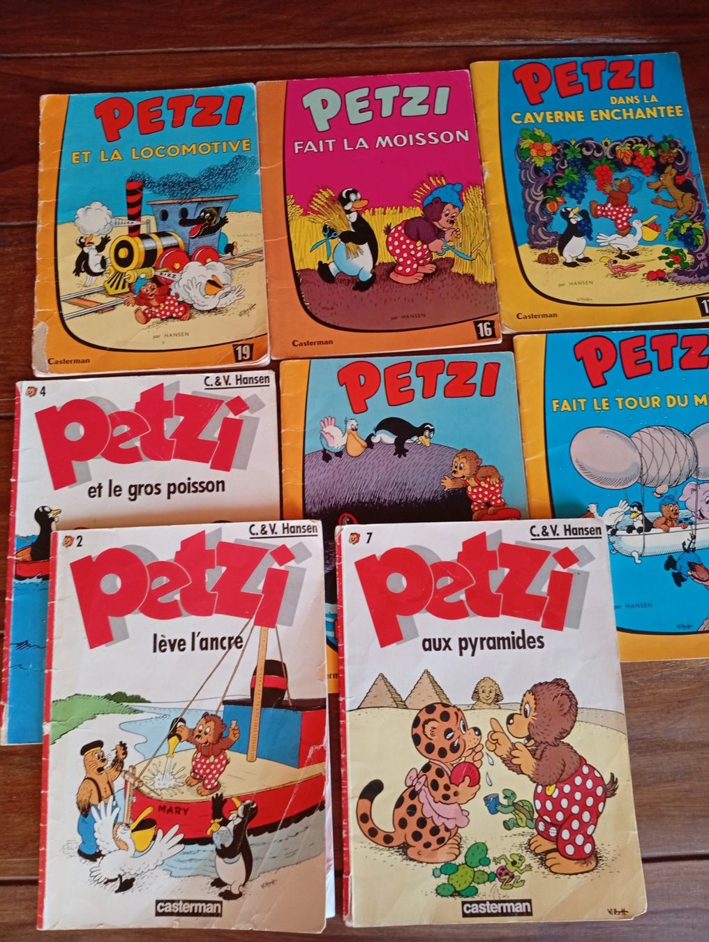 Fumetti: Lot 8x Petzi – Usato da Perrefitte venduto da 36B 1