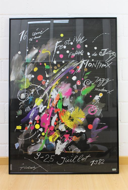 Montreux Jazz Festival 1982 Plakat Kaufen auf Ricardo