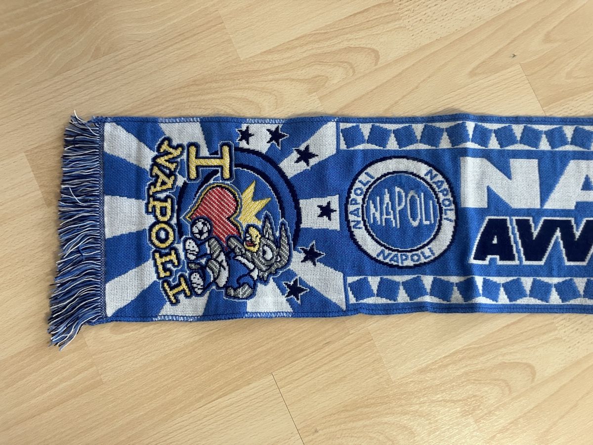 Foulard & Sciarpe: Napoli Fan-Schal – Usato da Oberuzwil venduto da Paga77 1