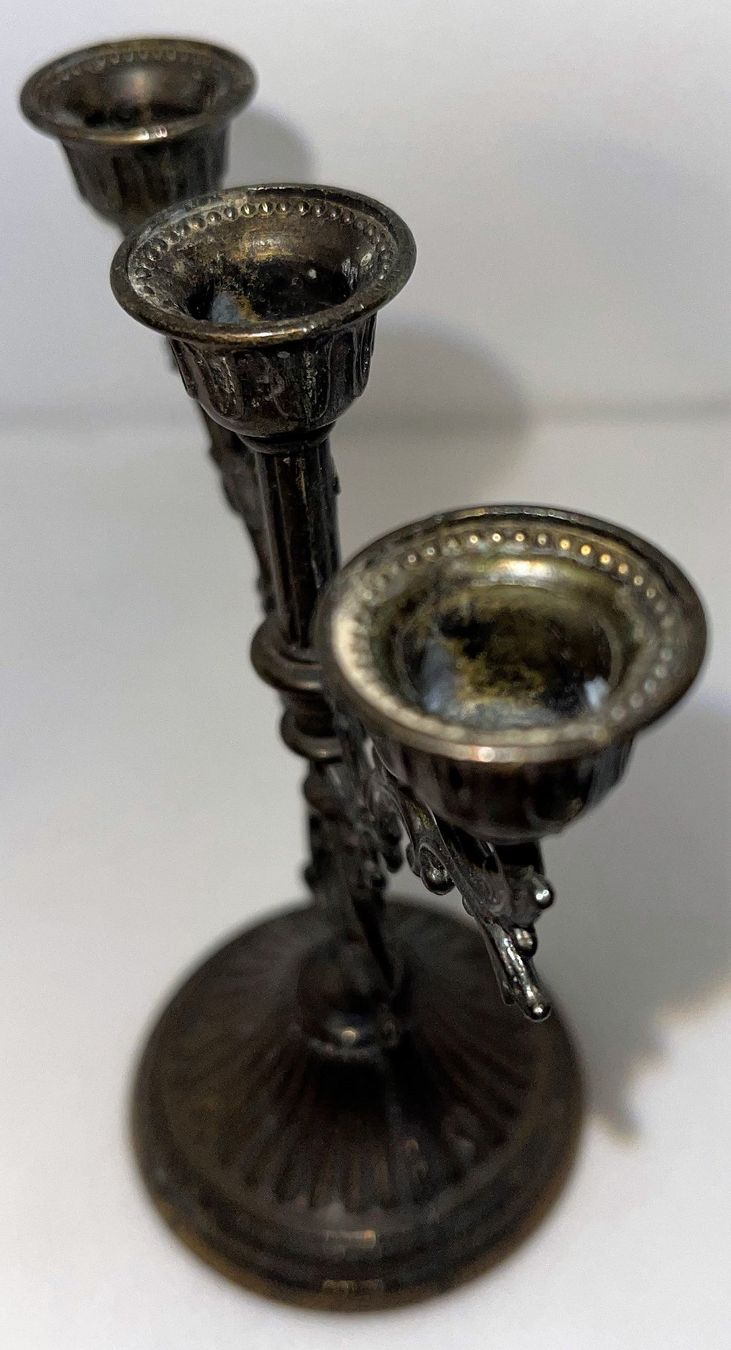 Lampadari & plafoniere: Kerzenleuchter 3 Arme Messing – Usato da Lutzenberg venduto da Pinschi01 1