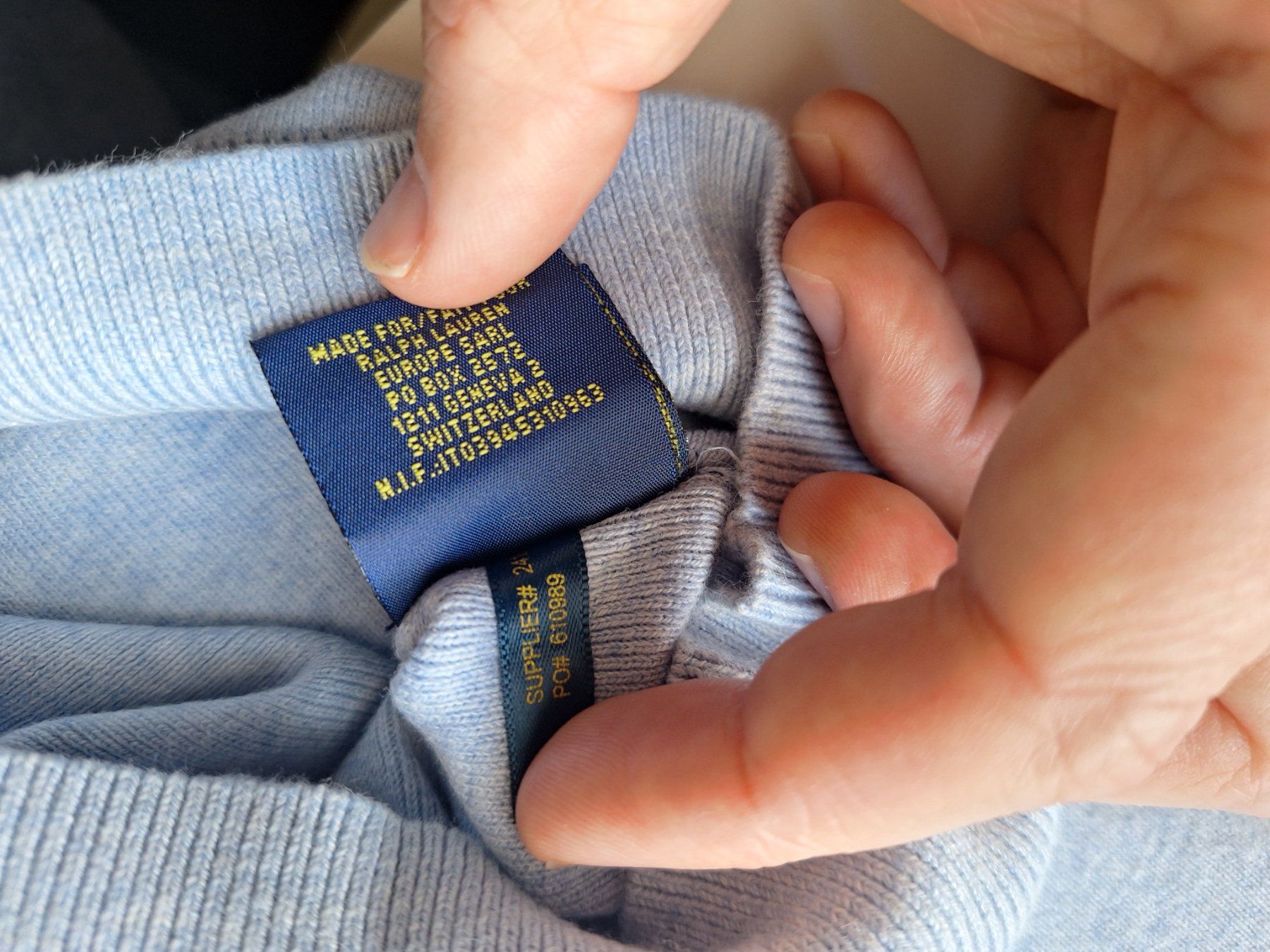 Ralph Lauren Maglioni & Felpe: Polo Ralph Lauren Pullover, Grösse XS, Hellblau, Neuwertig – Nuovo (secondo la descrizione) da Münchenbuchsee venduto da Salezm 5