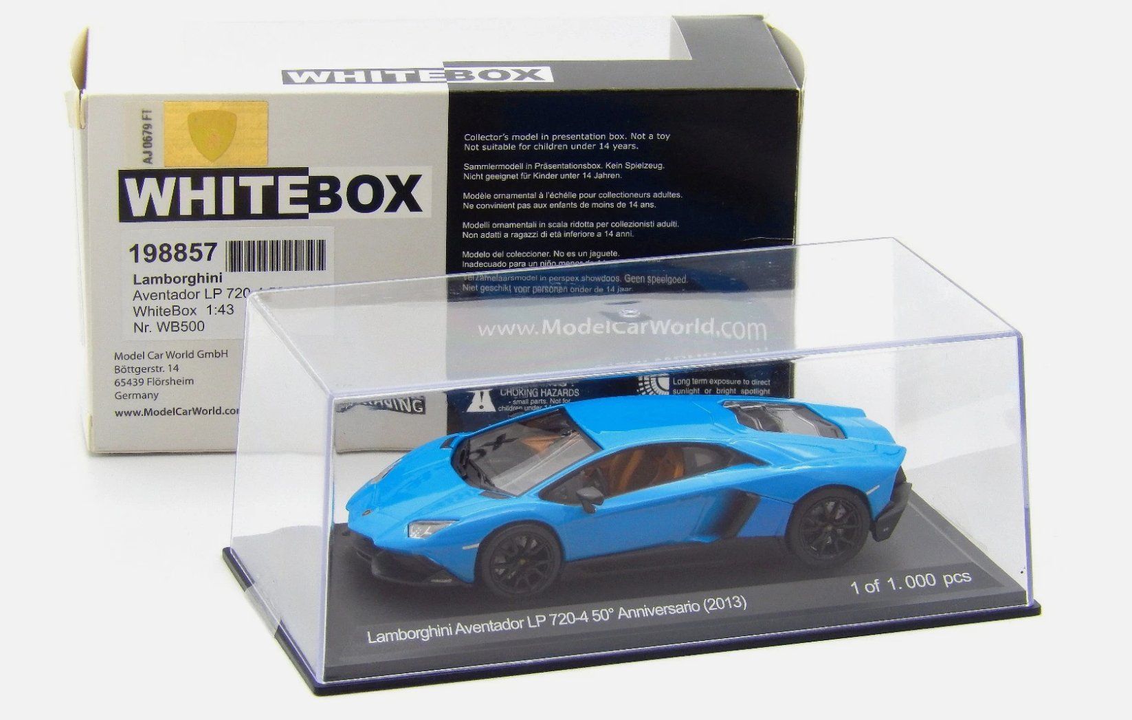 Lamborghini Modellautos: Lamborghini Aventador 1:43 Whitebox – Neu (gemäss Beschreibung) aus Dietikon von Migi_97D 2