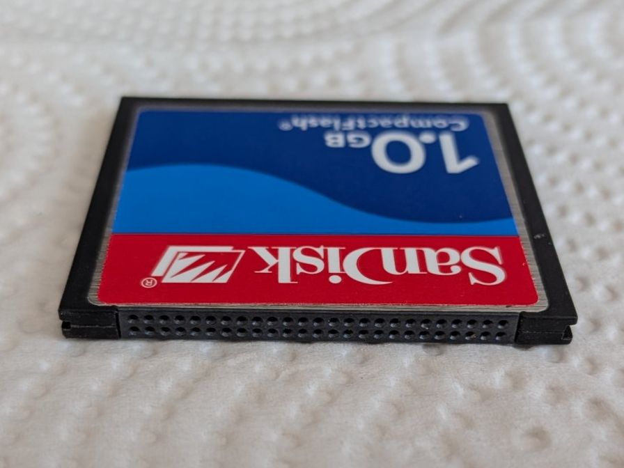 Sandisk Schede di memoria: Compact Flash Karte 1GB Sandisk – Usato da Münsingen venduto da Rufer34 1