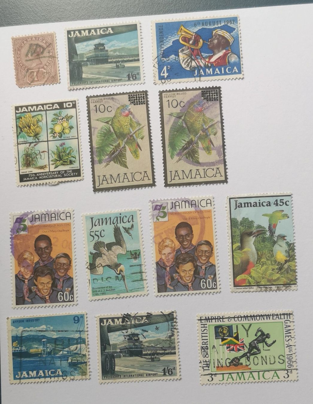 Alle Briefmarken: Jamaika ab 1889 – Gebraucht aus Aadorf von Chnorli-Furz