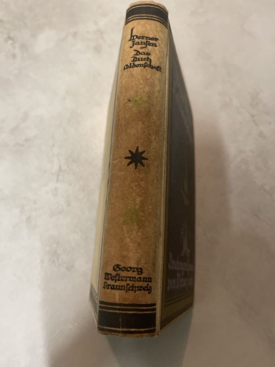 Libri: Das Buch Leidenschaft(altes Buch 1923)Werner Jansen – Usato da Bad Zurzach venduto da Cuore34 1