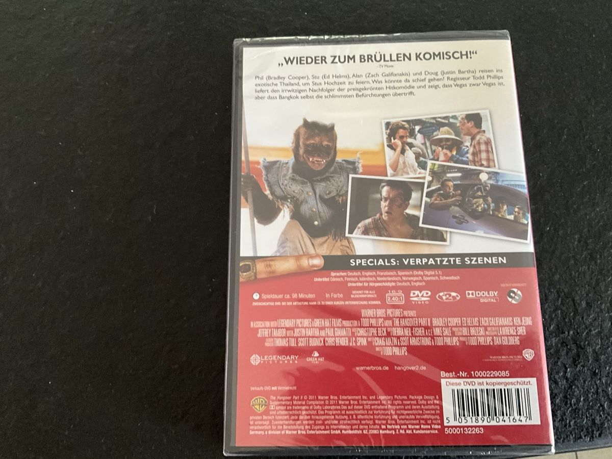 Tutti i DVDs: DVD Hangover 2 uncut neu ungeöffnet – Nuovo e nell'imballaggio originale da möhlin venduto da Suter1234 1