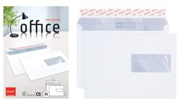 25 ELCO Briefumschläge Office Format C5 Fenster rechts