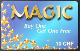 Taxcard Phonecard - Magic - CH