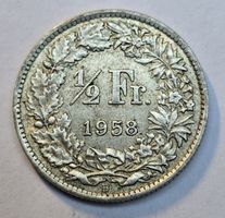 50 Rp. 1958 Silbermünze