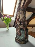 romanische Madonna Mittelalter Antik 