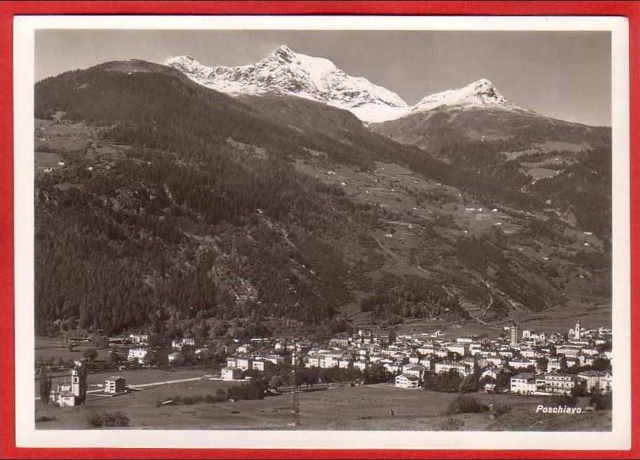 Cartoline postali: POSCHIAVO, GROSSFORMAT – Usato da Grüningen venduto da Kartenlaube