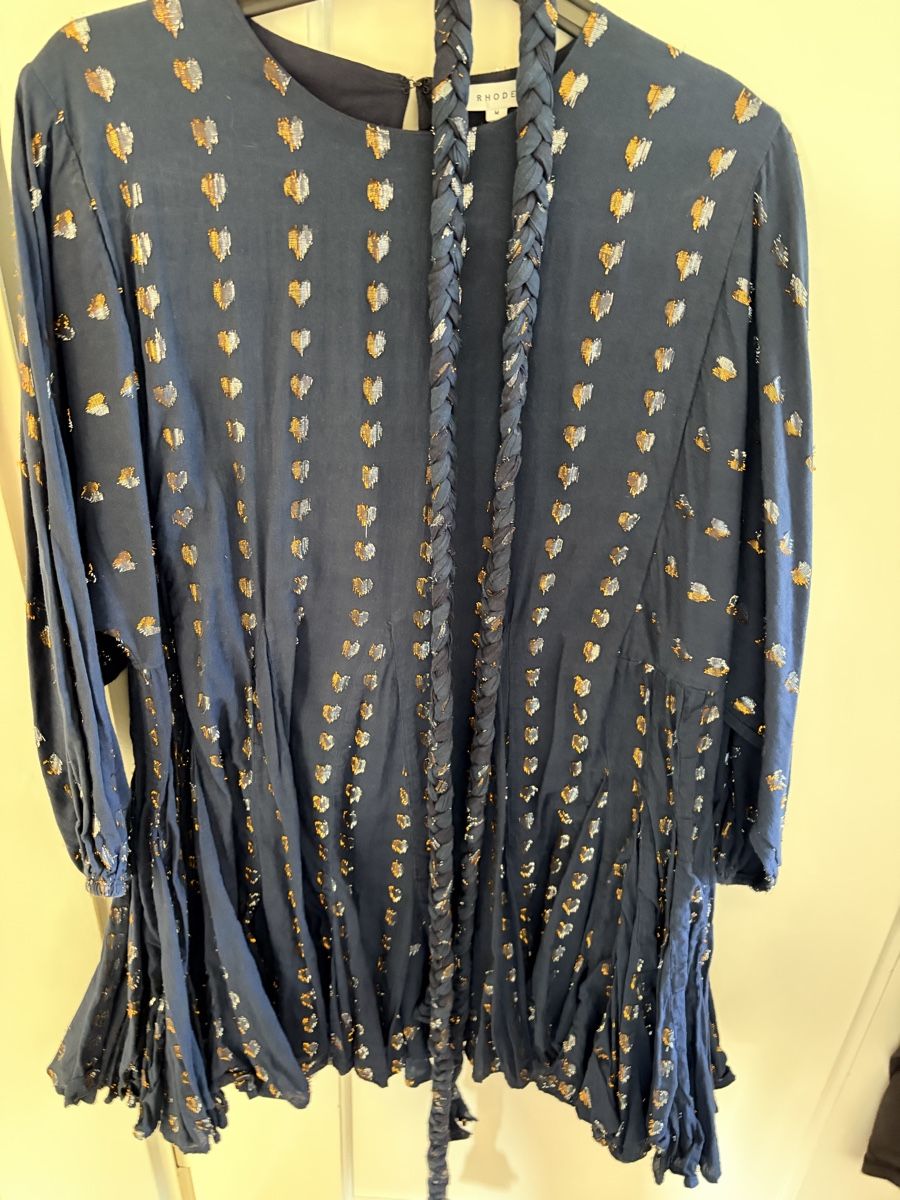 Rhode Kleider: Rhode Ella Dress dunkelblau – Gebraucht aus Brugg AG von Elle_1 4