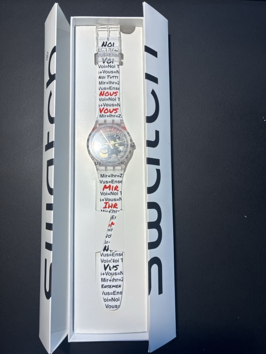 Swatch Orologi: Neue Swatch – Nuovo e nell'imballaggio originale da Cham venduto da Akalt