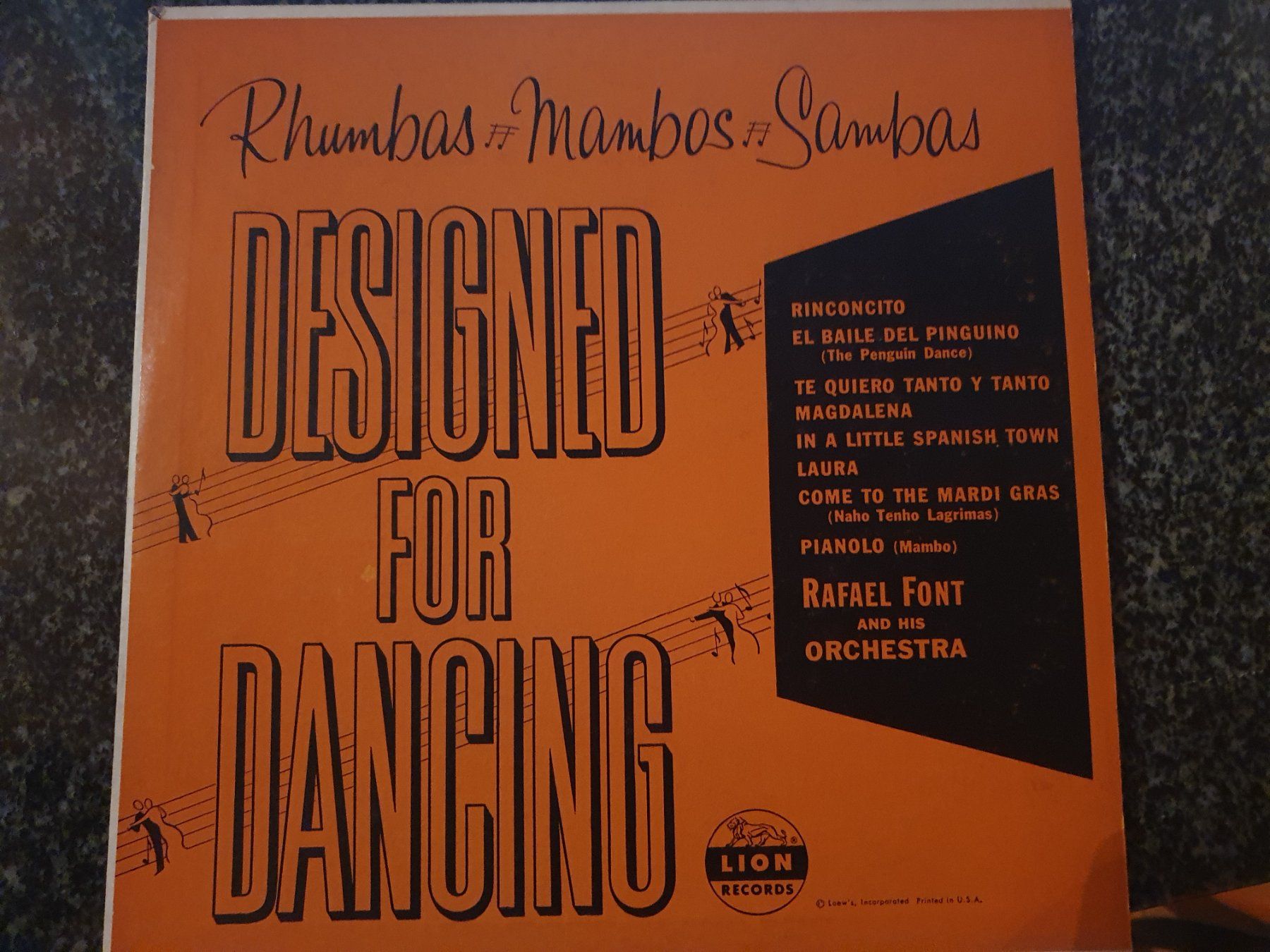Dischi in vinile: Schallplatte- Rhumbas Mambos Sambas – Usato da Grandval venduto da JeroenK