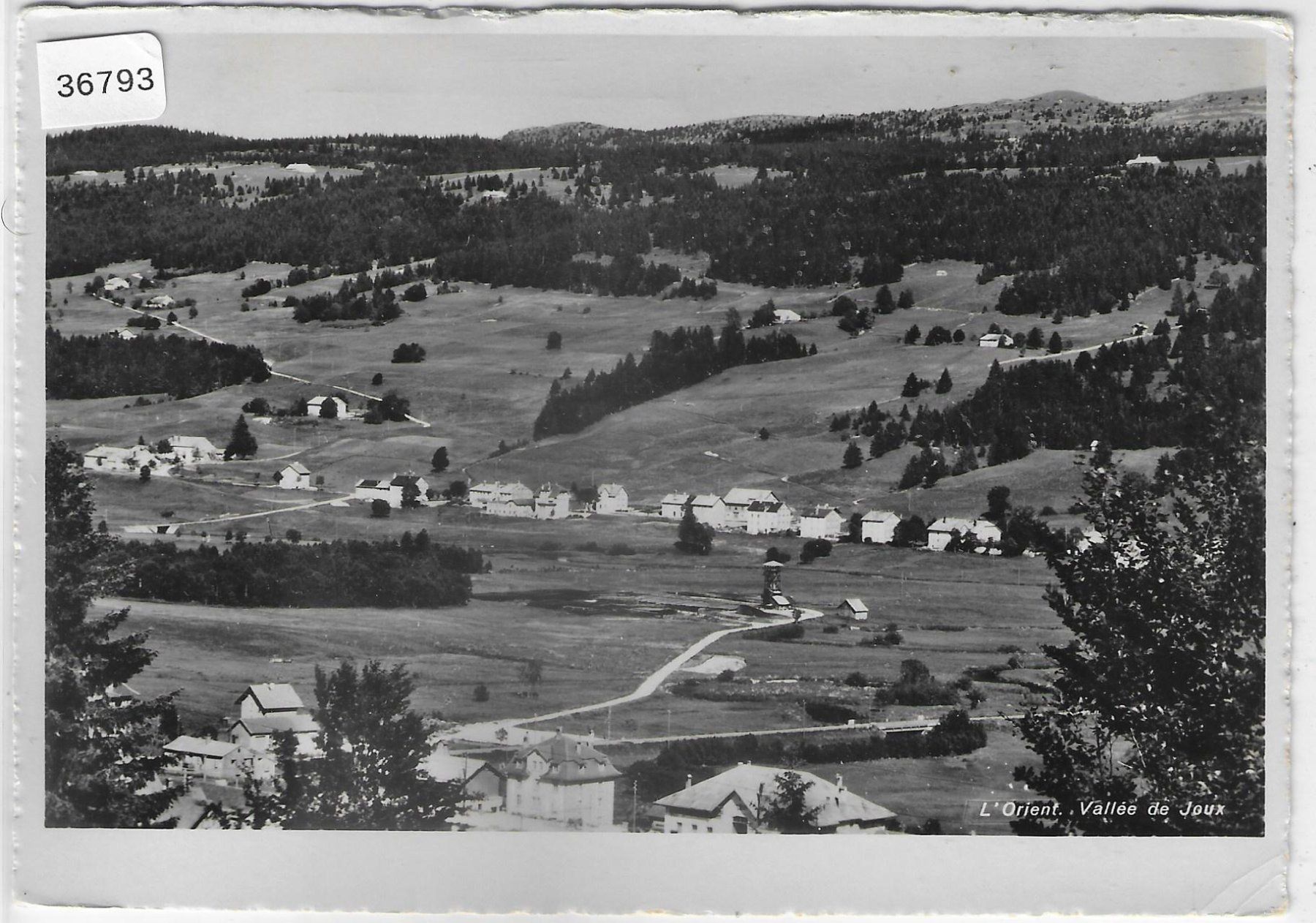 Cartoline postali: L'Orient - Vallee de Joux – Usato da Ettingen venduto da Kartenplanet