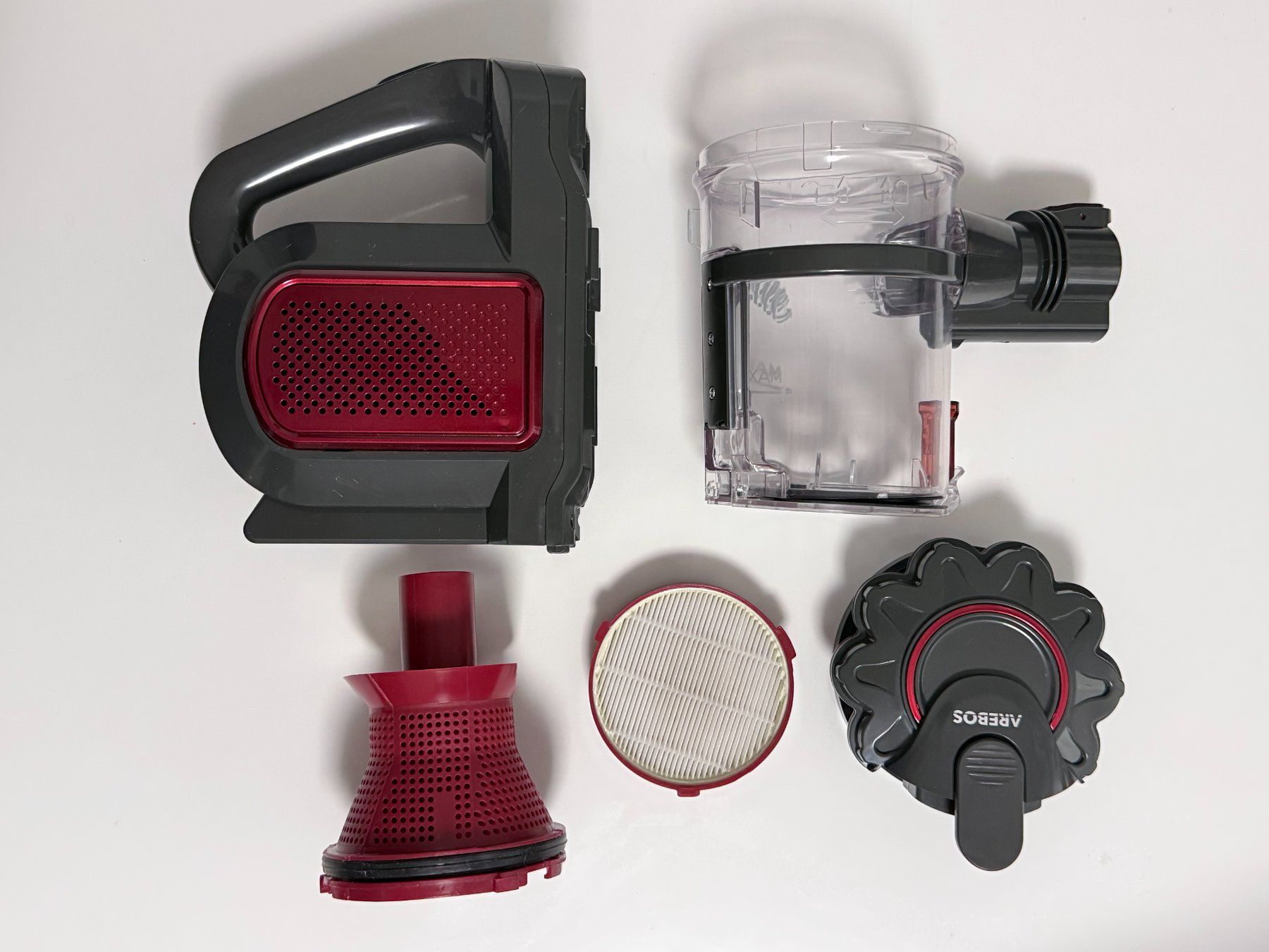 Aspirateurs & Accessoires: Akku Handstaubsauger AREBOS, rot – Neuf (Voir description) à Brugg AG par Alsol-2024 1