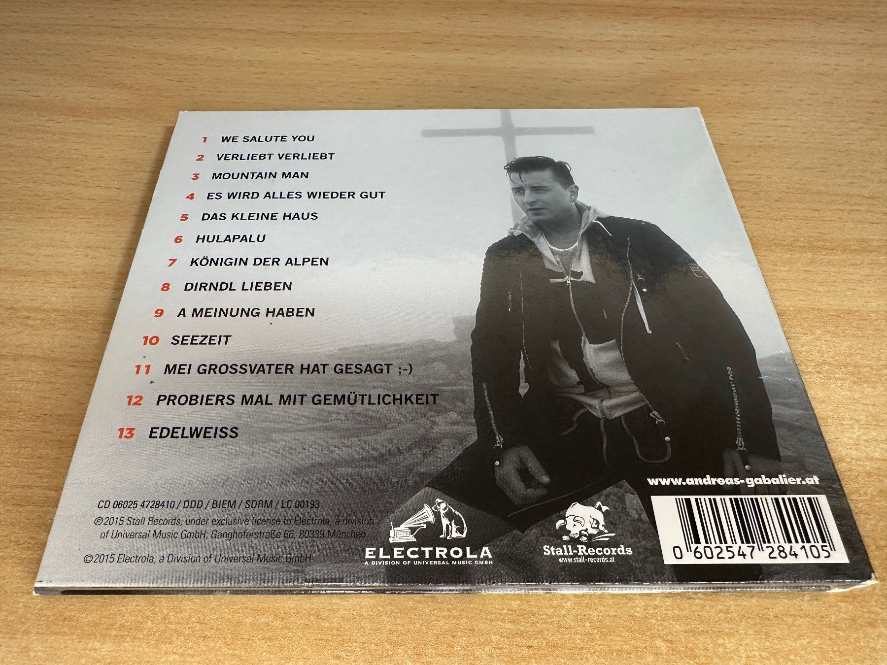 CD: Andreas Gabalier – Mountain Man – Usato da Rikon im Tösstal venduto da Alpenmutz 1