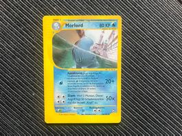 Pokemon Morlord non Holo Aquapolis deutsch