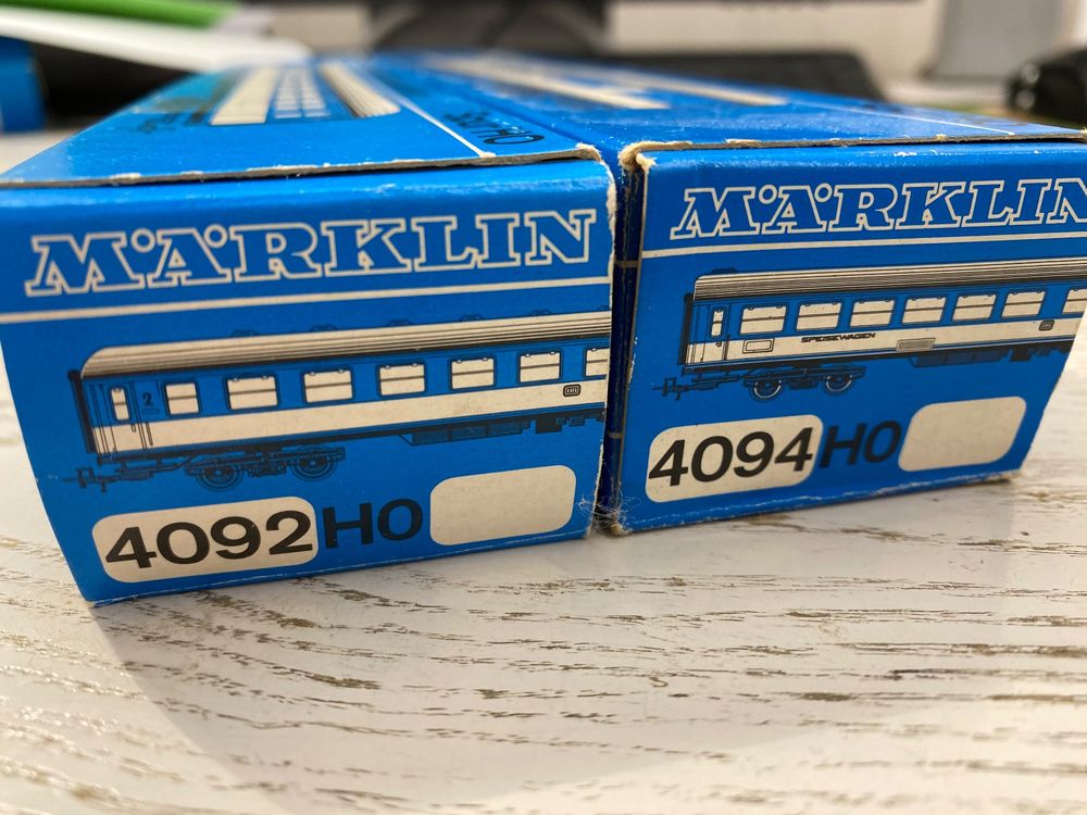 Märklin 4092 4094 DB Personenwagen | Kaufen auf Ricardo