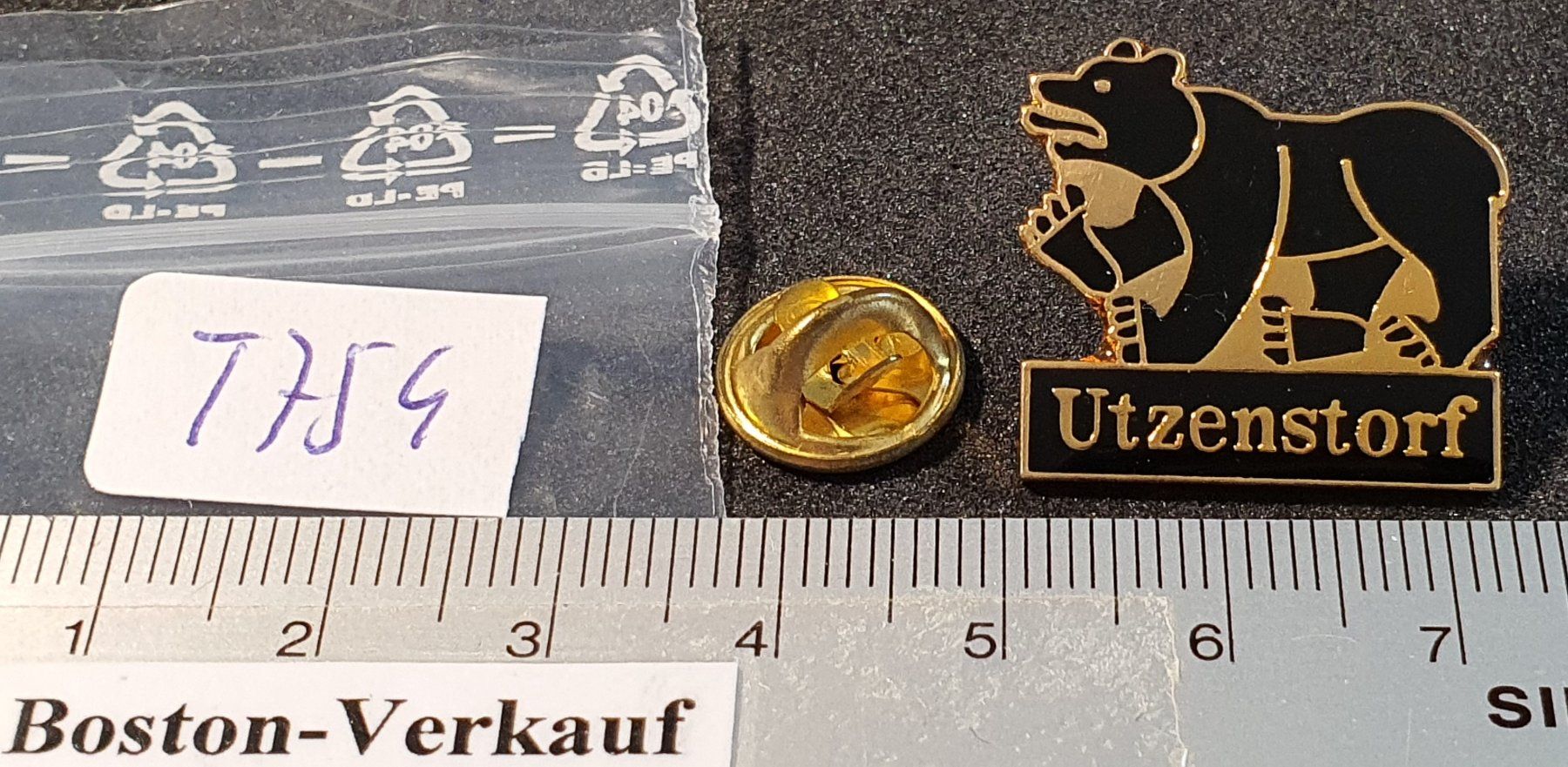 Placchette & Badge: T754 - Pin Bär Utzenstorf – Usato da Reinach BL venduto da Boston-Verkauf 1