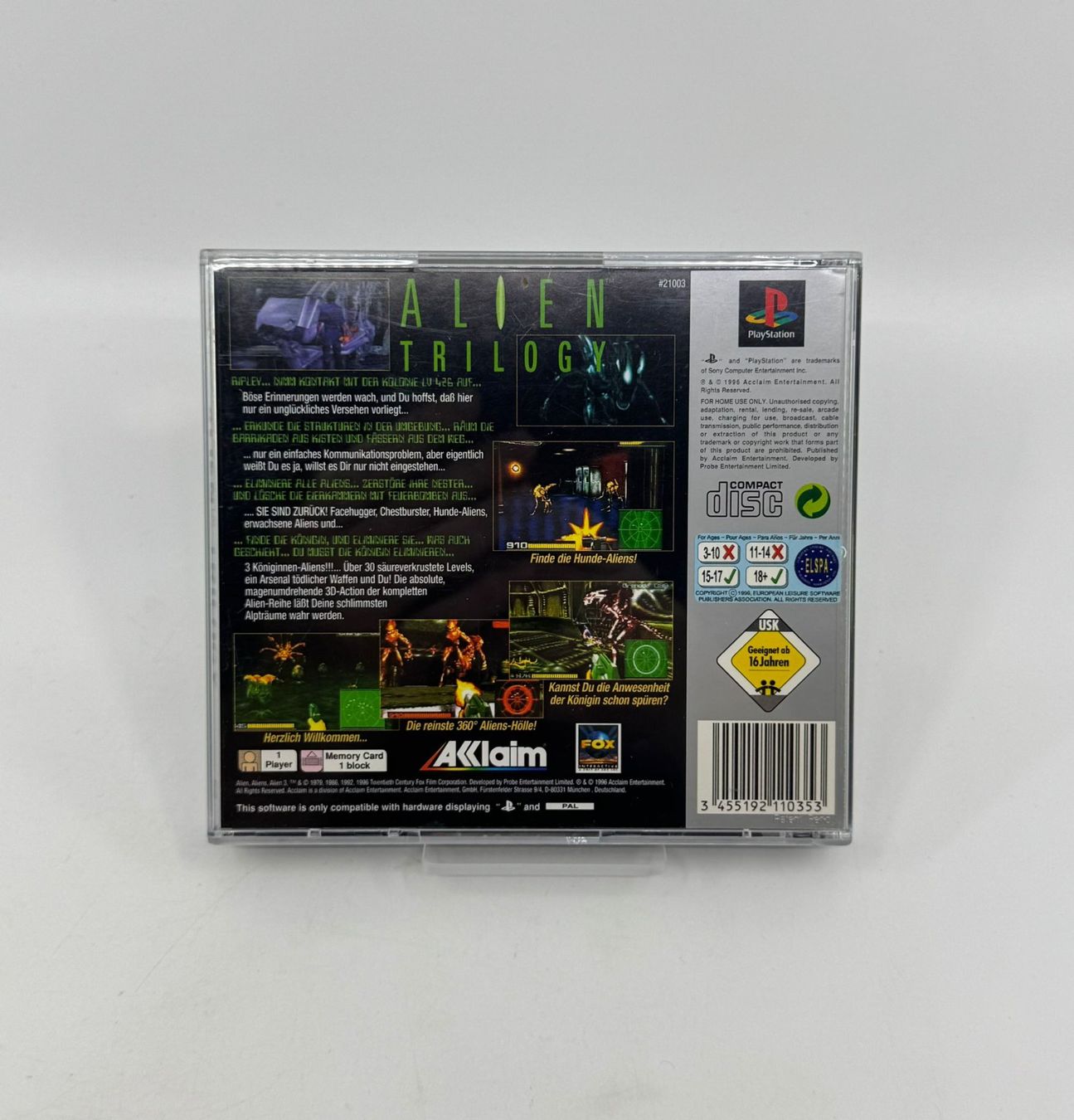 Giochi: Alien Trilogy (PS1) – Usato da Herisau venduto da Seyashop1 2