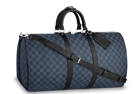 ❤️ Louis Vuitton Keepall 55 MNG Cobalt