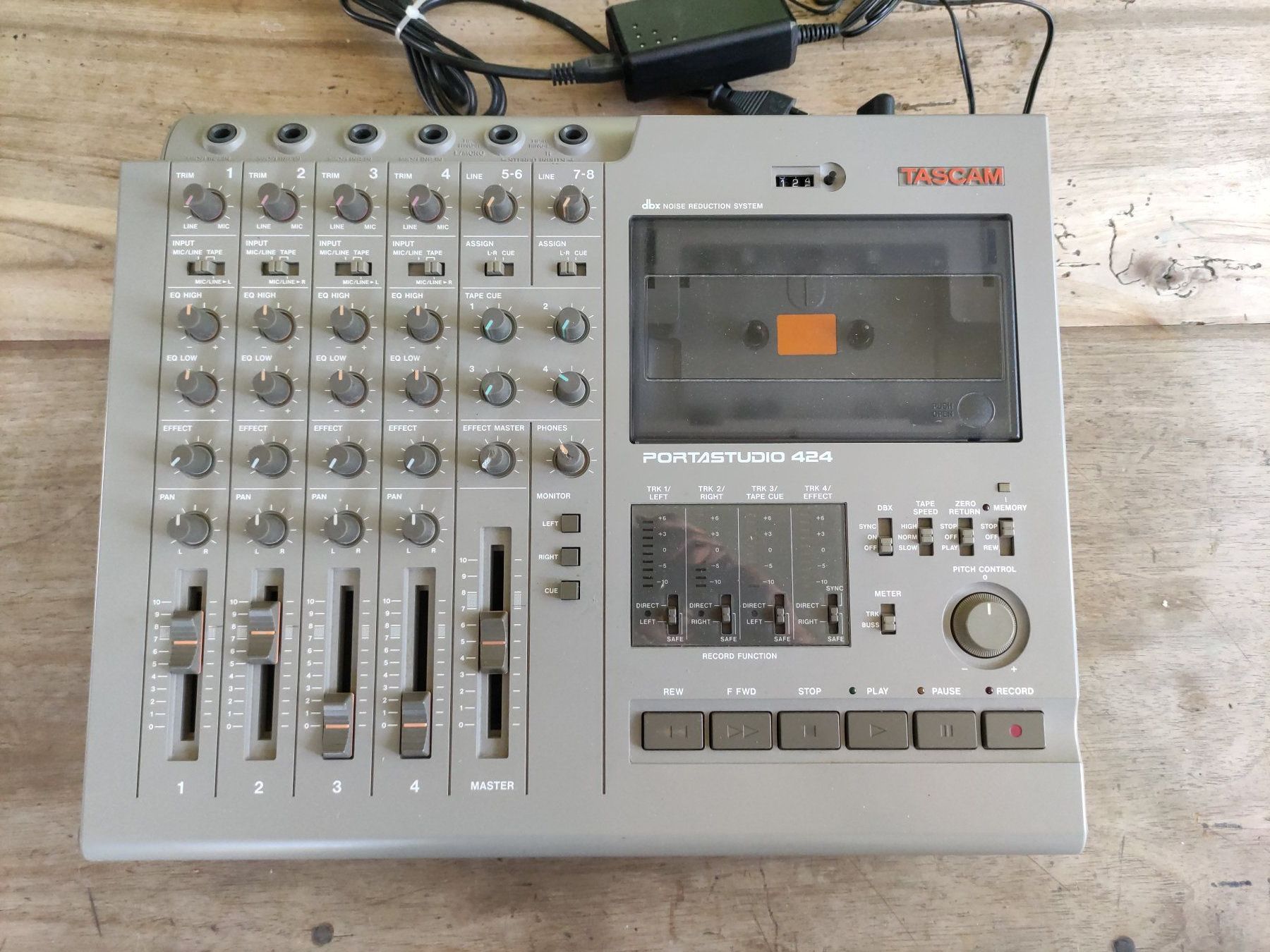 Tascam Aufnahmegeräte: Tascam Portastudio 424 MK1 – Gebraucht aus Wetzikon ZH von schirkahn
