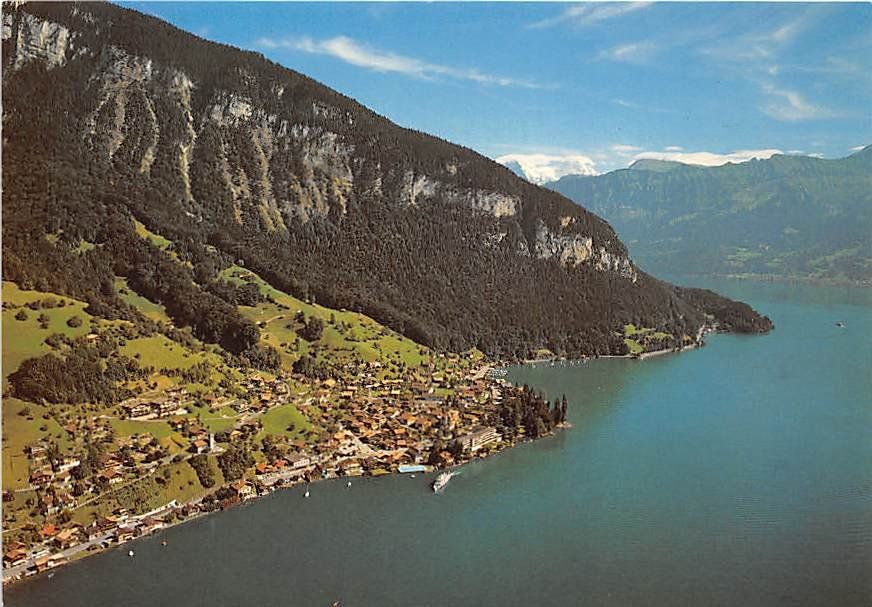 Cartoline postali: BE - Merligen, Hotel Beatus – Usato da Ottikon b.Kemptth. venduto da Neptun1974