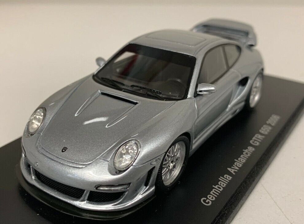 Porsche Modellini d'auto: Gemballa Avalanche GTR 650 (2006) – Nuovo e nell'imballaggio originale da Flawil venduto da Imperiosud 4