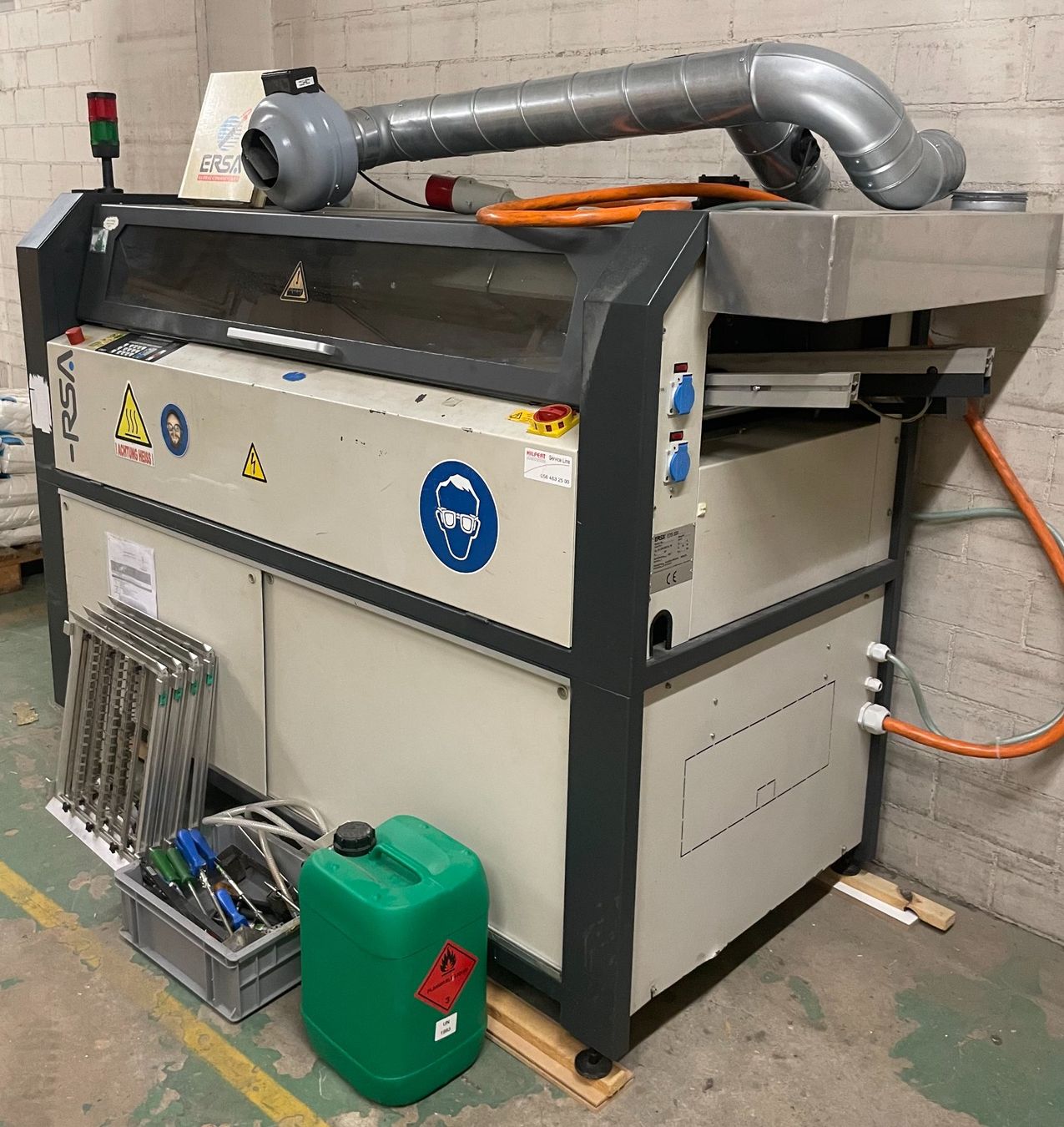 Tutte le macchine: Ersa ETS 330 Wellenlötmaschine – Usato da Bern venduto da Noisa