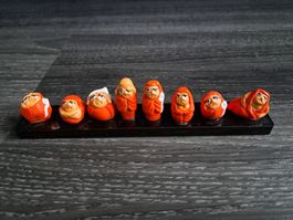 Daruma figurines japonaises