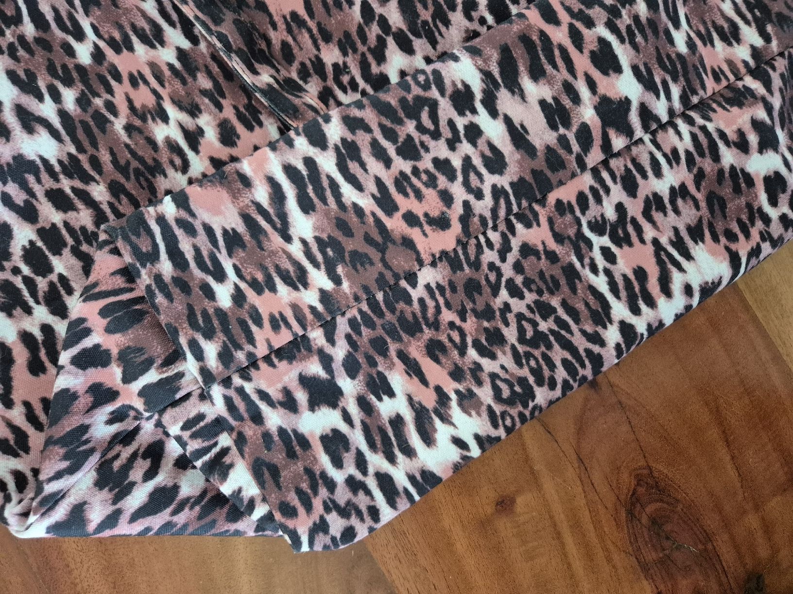 Hunkemöller Borse da donna: Hunkemöller Leopard Muster Strandtasche, rosa – Usato da Kollbrunn venduto da mela_nie 4