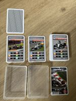 Formel 1 Quartett Kartenspiel komplett mit Boxen