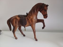 Cavallo in cuoio fatto a mano