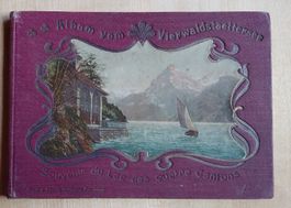 Album vom Vierwaldstättersee, 24 Lithografien, um 1890/1900