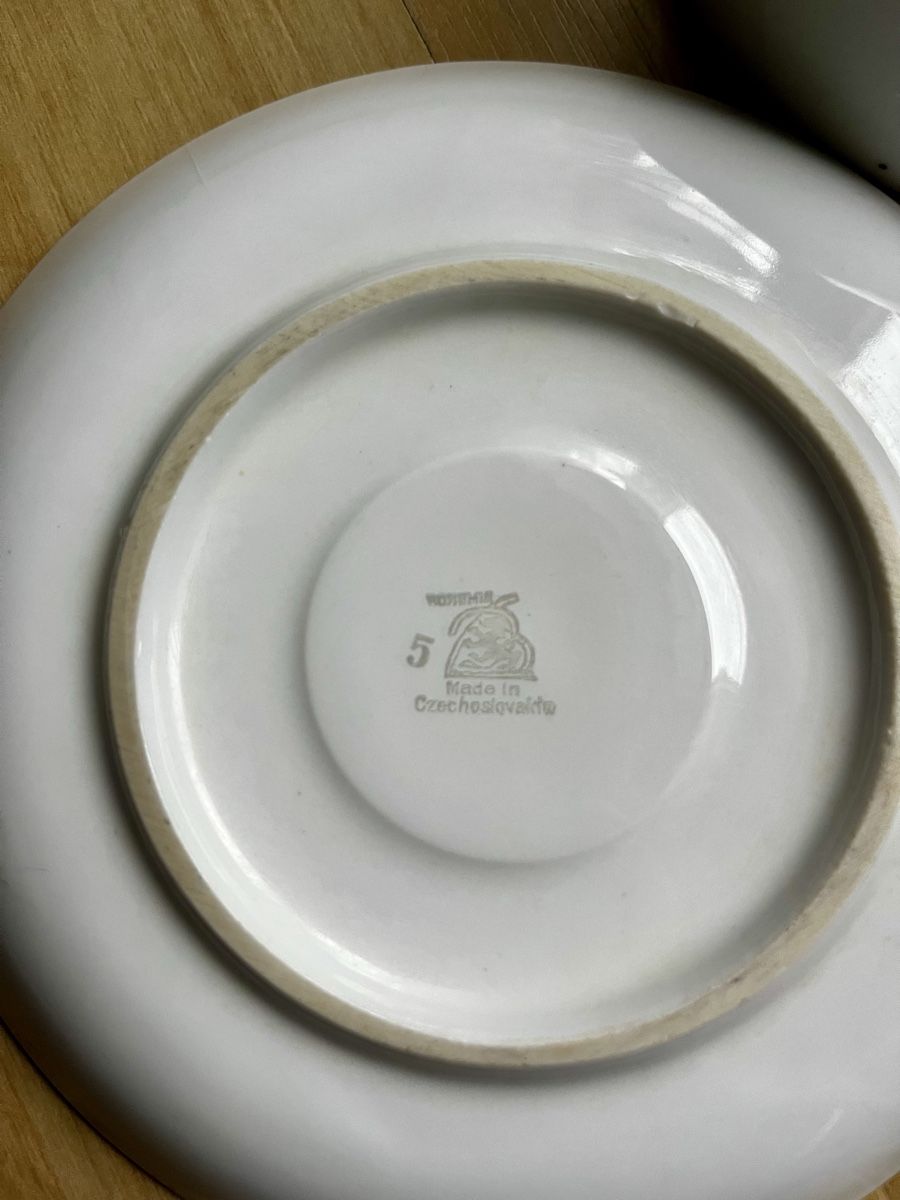 Set di piatti: Vintage-Teeservice mit Blumenmotiv – Usato da Zürich venduto da BBET2025 5