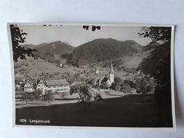 Ansichtskarte Langenbruck, historisch