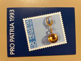 Pro Patria 1993 Briefmarkenheft 1.Tag