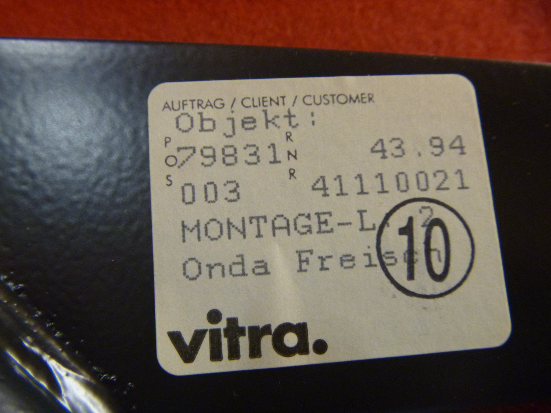 Vitra Sedie: Vitra Stuhl 79831 – Usato da Rüti ZH venduto da baumchen 6