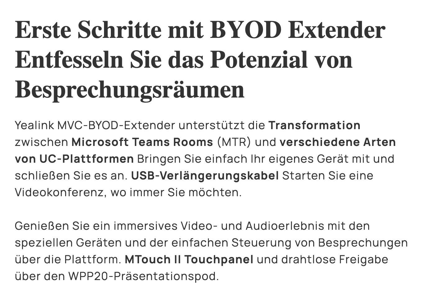 Hubs & Switches: yealink - MVC-BYOD Extender – Neu (gemäss Beschreibung) aus Emmen von Highlife_Technik 1