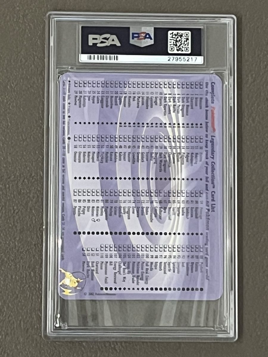 Pokémon Carte collezionabili: 2002 Pokemon Dark Blastoise Legendary Coll. Box Topper PSA10 – Usato da Avry-devant-Pont venduto da Tig08 1