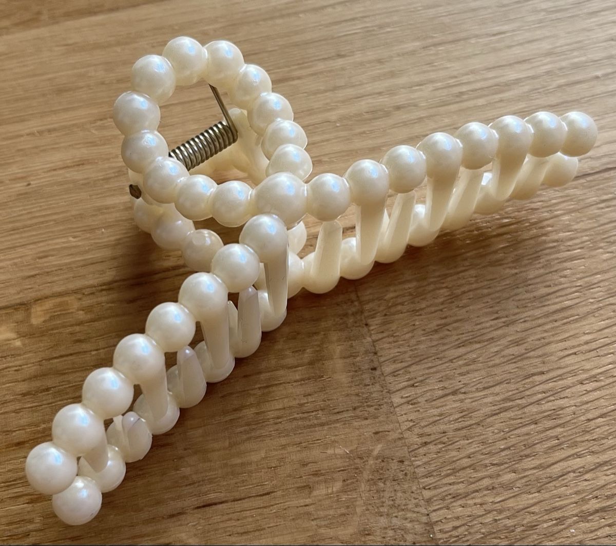 Accessori per capelli: Perl-Effekt Claw Clip Haarspange – Nuovo (secondo la descrizione) da Zürich venduto da vhaav1510